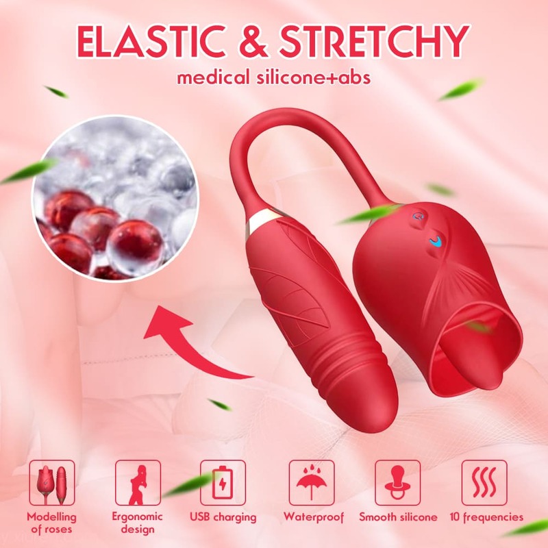 rose toy · healthy and waterproof rose vibrator