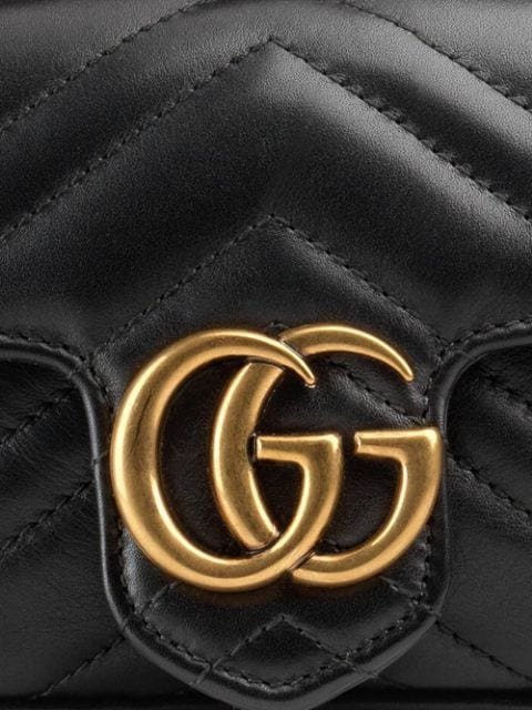 Gucci GG Marmont matelass?? leather mini bag