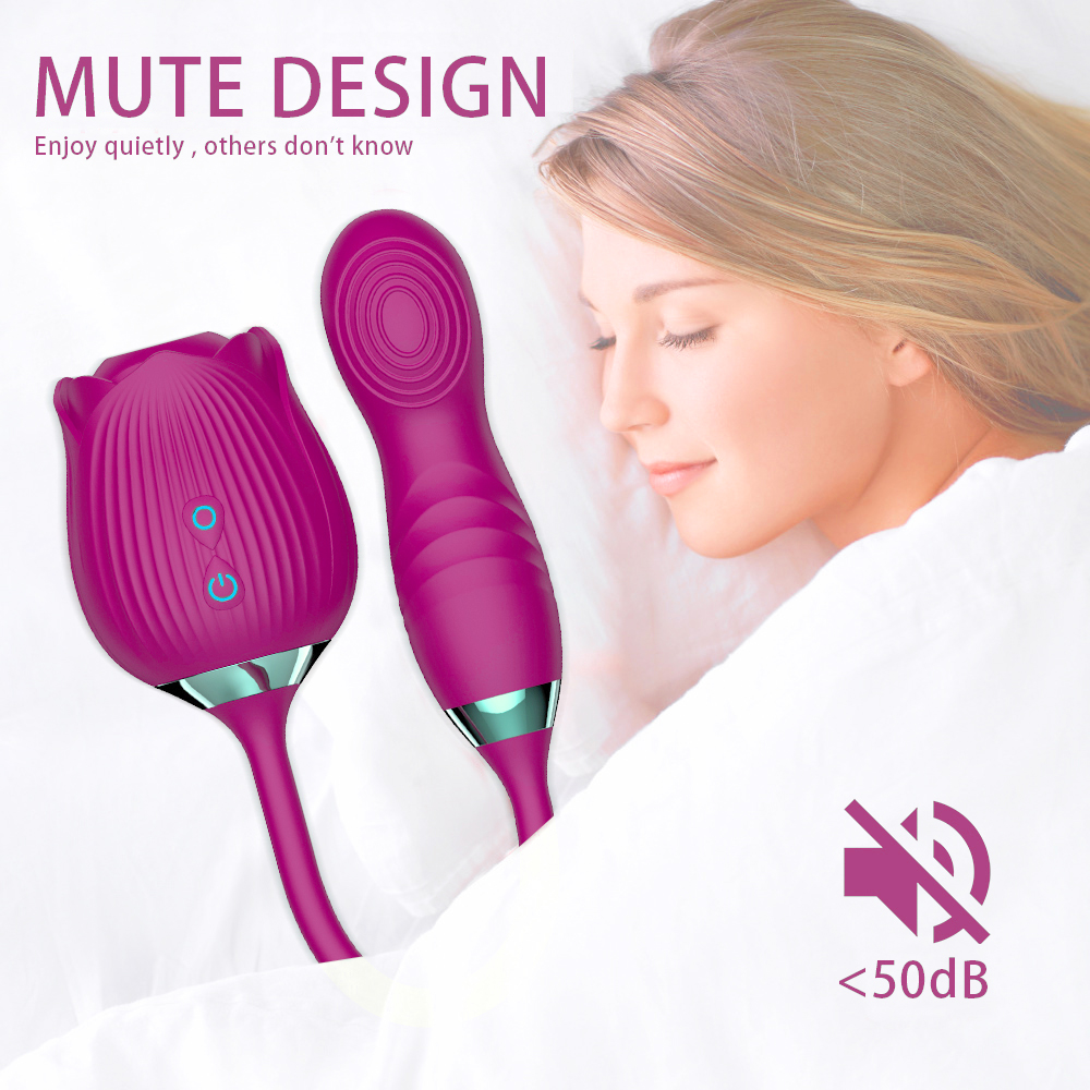 The Rose Toy Clit Sucker With Flapping Vibrator, G Spot Dildo Clitoris Stimulator,rose toy,the rose toy,rose vibrator,rose sex toy