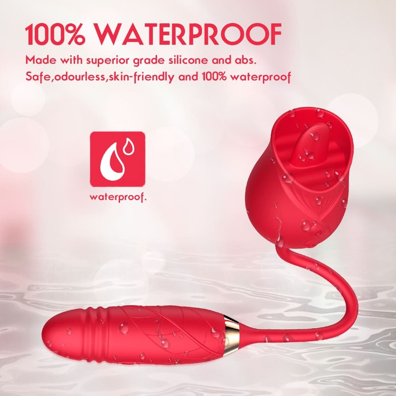 rose clit massager-safe and skin-friendly rose toy