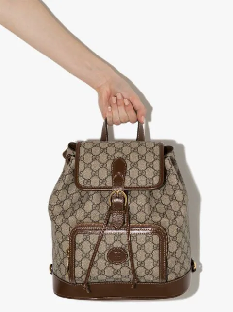 Gucci GG Supreme canvas backpack