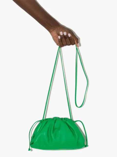 Bottega Veneta Pouch gathered-detail leather mini bag