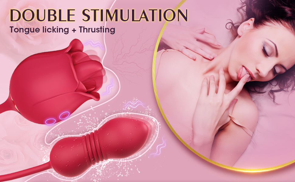 Clit Nipple Licker G Spot Vibrator